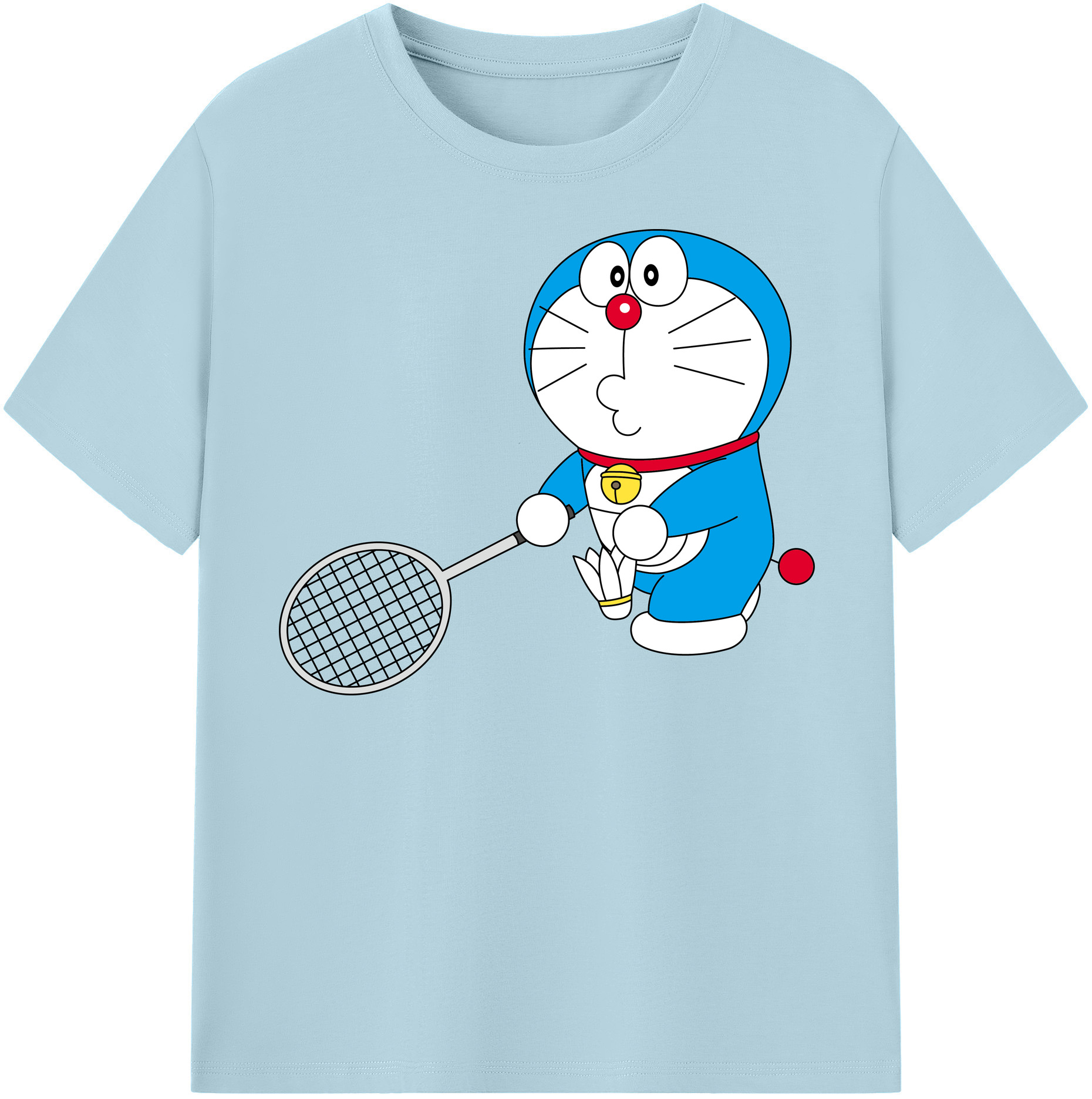 （画像用） ドラえもん Doraemon 綿100％半袖Tシャツ（フロントプリント）